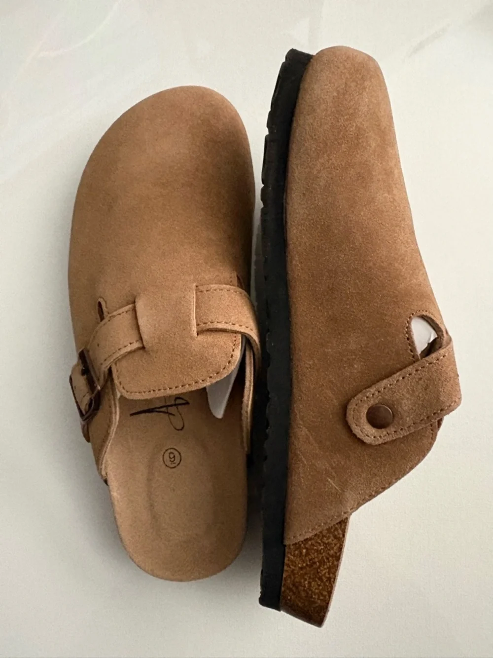 Boston Suede Slip-On Clogs - Picture 2 of 8